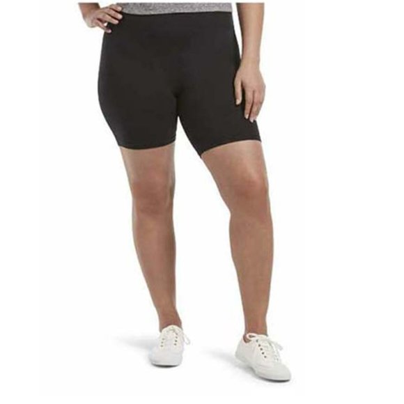 New Hue Essentials High-Rise Bike Short - Picture 1 of 6